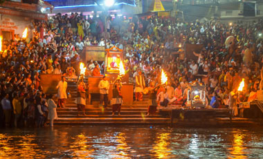 Evening Aarti in Haridwar